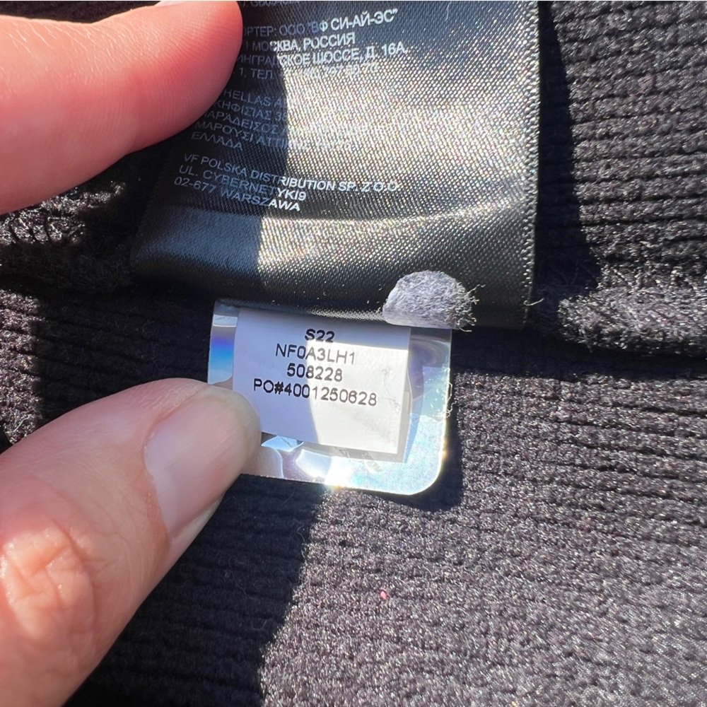 NWOT North Face Women's Ridgewall Soft Shell Vest in Black with Perch Logo, M - Picture 13 of 15